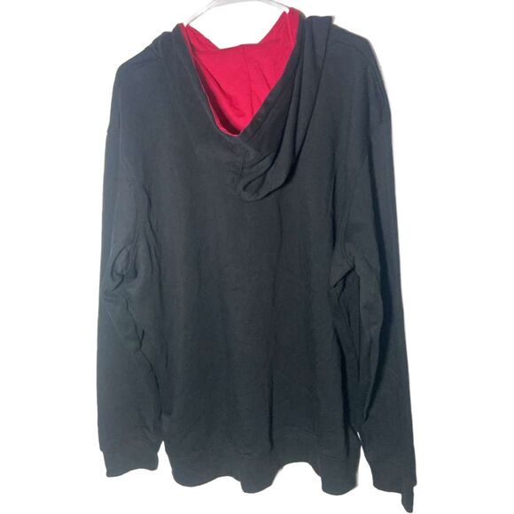 St Louis City SC MLS Hoodie 2XL Black Red Pullover Sweatshirt Soccer Fan New NWT - Picture 5 of 6